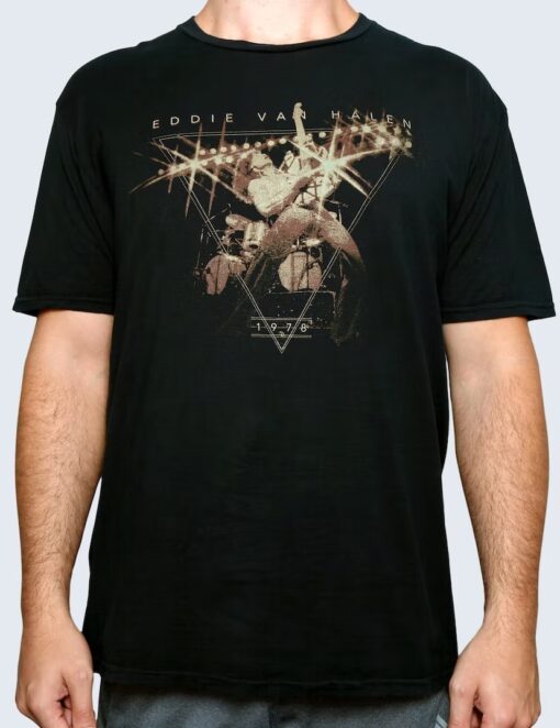 EDDIE VAN HALEN TRIANGLE T-SHIRT - Image 2