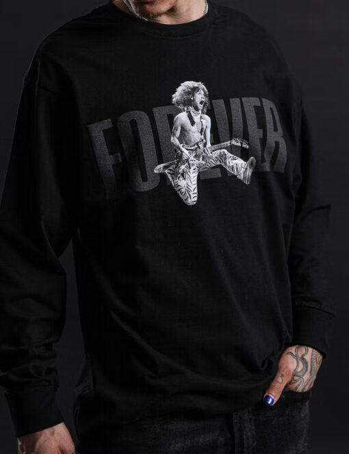 EDDIE VAN HALEN FOREVER LONG SLEEVE T-SHIRT - Image 2